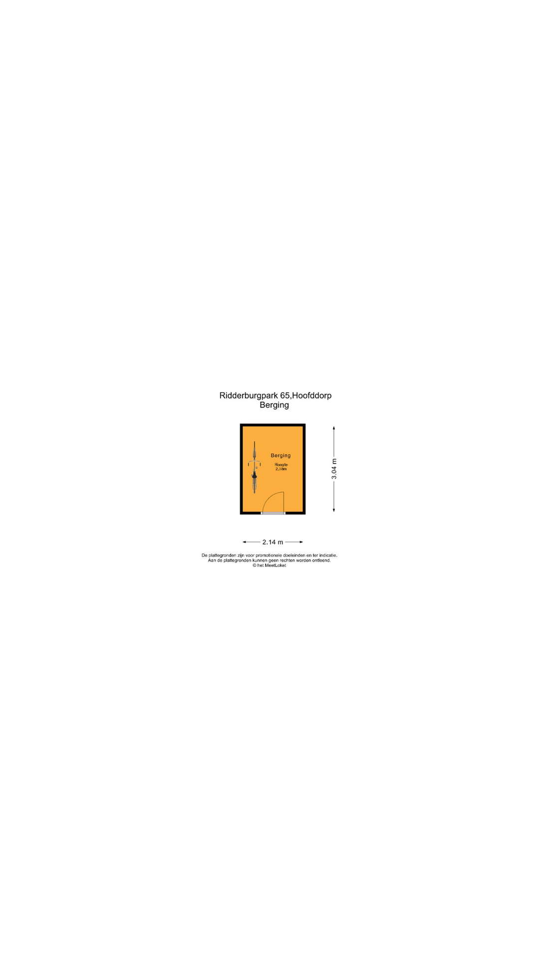 Ridderburgpark 65 , 2135 KT Hoofddorp map